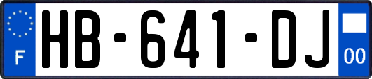 HB-641-DJ