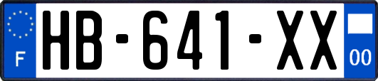 HB-641-XX