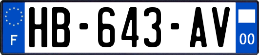 HB-643-AV