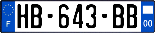 HB-643-BB