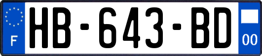 HB-643-BD