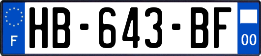 HB-643-BF