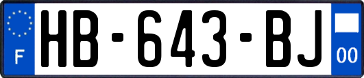 HB-643-BJ