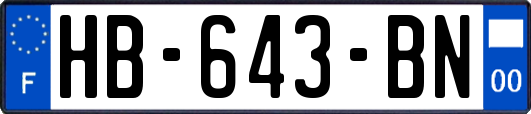 HB-643-BN
