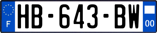 HB-643-BW