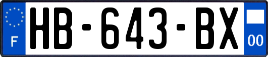 HB-643-BX