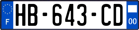 HB-643-CD