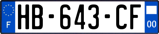 HB-643-CF