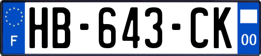 HB-643-CK