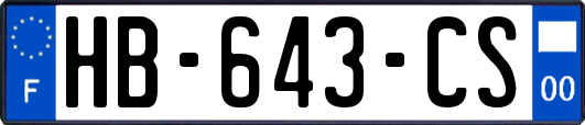 HB-643-CS
