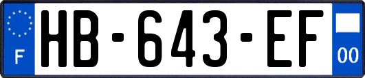 HB-643-EF