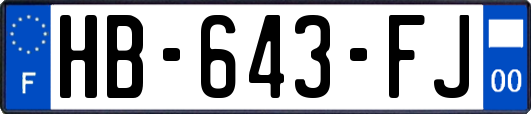 HB-643-FJ