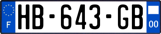 HB-643-GB