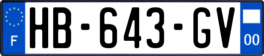 HB-643-GV