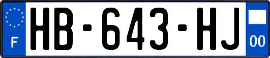 HB-643-HJ