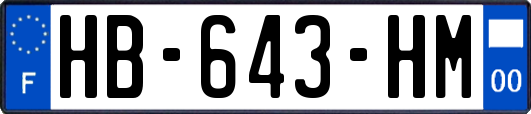 HB-643-HM