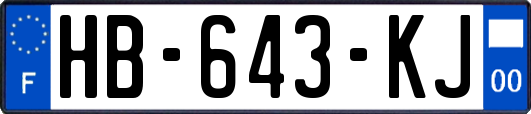 HB-643-KJ