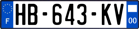 HB-643-KV