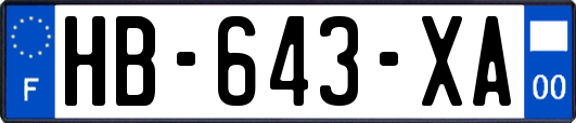 HB-643-XA