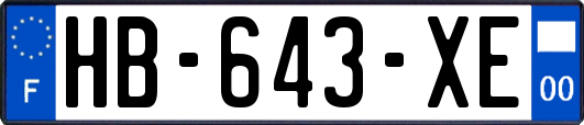 HB-643-XE
