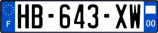 HB-643-XW