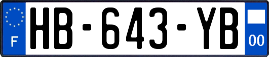 HB-643-YB