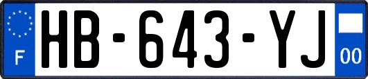 HB-643-YJ