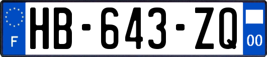 HB-643-ZQ