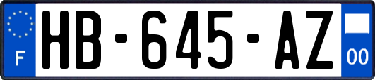 HB-645-AZ