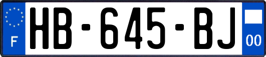 HB-645-BJ