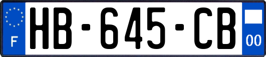 HB-645-CB