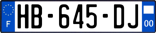 HB-645-DJ