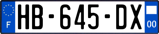 HB-645-DX