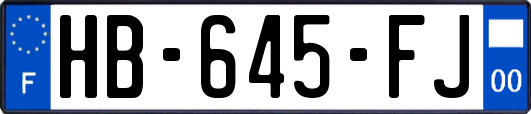 HB-645-FJ