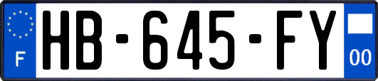 HB-645-FY