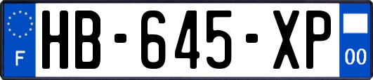 HB-645-XP
