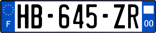 HB-645-ZR