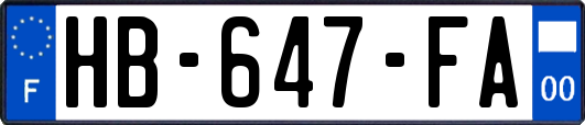 HB-647-FA