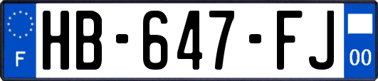 HB-647-FJ