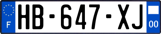 HB-647-XJ
