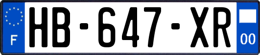 HB-647-XR