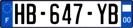 HB-647-YB