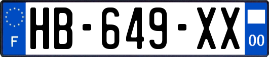 HB-649-XX