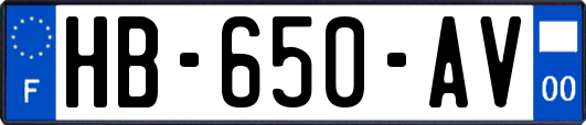 HB-650-AV