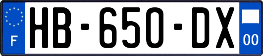 HB-650-DX