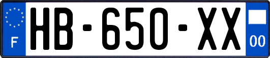 HB-650-XX