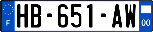 HB-651-AW