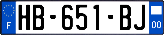 HB-651-BJ