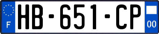 HB-651-CP