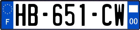 HB-651-CW